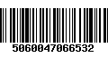 Código de Barras 5060047066532