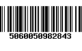 Código de Barras 5060050982843