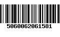 Código de Barras 5060062061581