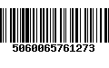 Código de Barras 5060065761273