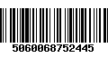 Código de Barras 5060068752445