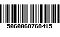 Código de Barras 5060068768415