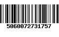 Código de Barras 5060072731757