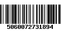Código de Barras 5060072731894