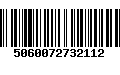 Código de Barras 5060072732112