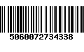 Código de Barras 5060072734338