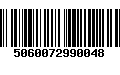 Código de Barras 5060072990048