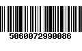 Código de Barras 5060072990086