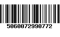 Código de Barras 5060072990772