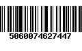 Código de Barras 5060074627447