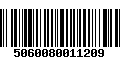 Código de Barras 5060080011209