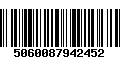 Código de Barras 5060087942452