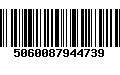 Código de Barras 5060087944739