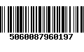 Código de Barras 5060087960197