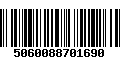 Código de Barras 5060088701690