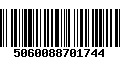 Código de Barras 5060088701744