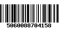 Código de Barras 5060088704158