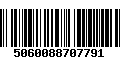 Código de Barras 5060088707791