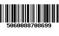 Código de Barras 5060088708699