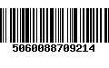 Código de Barras 5060088709214