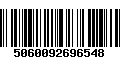 Código de Barras 5060092696548