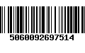 Código de Barras 5060092697514