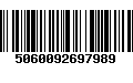 Código de Barras 5060092697989