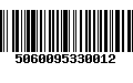 Código de Barras 5060095330012