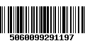 Código de Barras 5060099291197