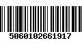 Código de Barras 5060102661917