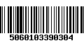 Código de Barras 5060103390304