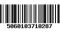 Código de Barras 5060103710287