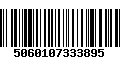 Código de Barras 5060107333895