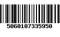 Código de Barras 5060107335950