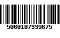 Código de Barras 5060107339675