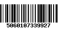 Código de Barras 5060107339927