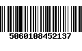 Código de Barras 5060108452137