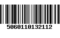 Código de Barras 5060110132112