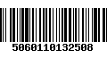 Código de Barras 5060110132508