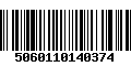 Código de Barras 5060110140374