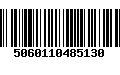 Código de Barras 5060110485130