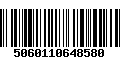 Código de Barras 5060110648580