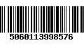 Código de Barras 5060113998576