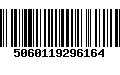 Código de Barras 5060119296164