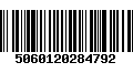 Código de Barras 5060120284792