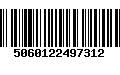 Código de Barras 5060122497312