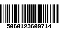 Código de Barras 5060123609714