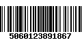 Código de Barras 5060123891867