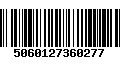 Código de Barras 5060127360277