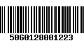 Código de Barras 5060128001223